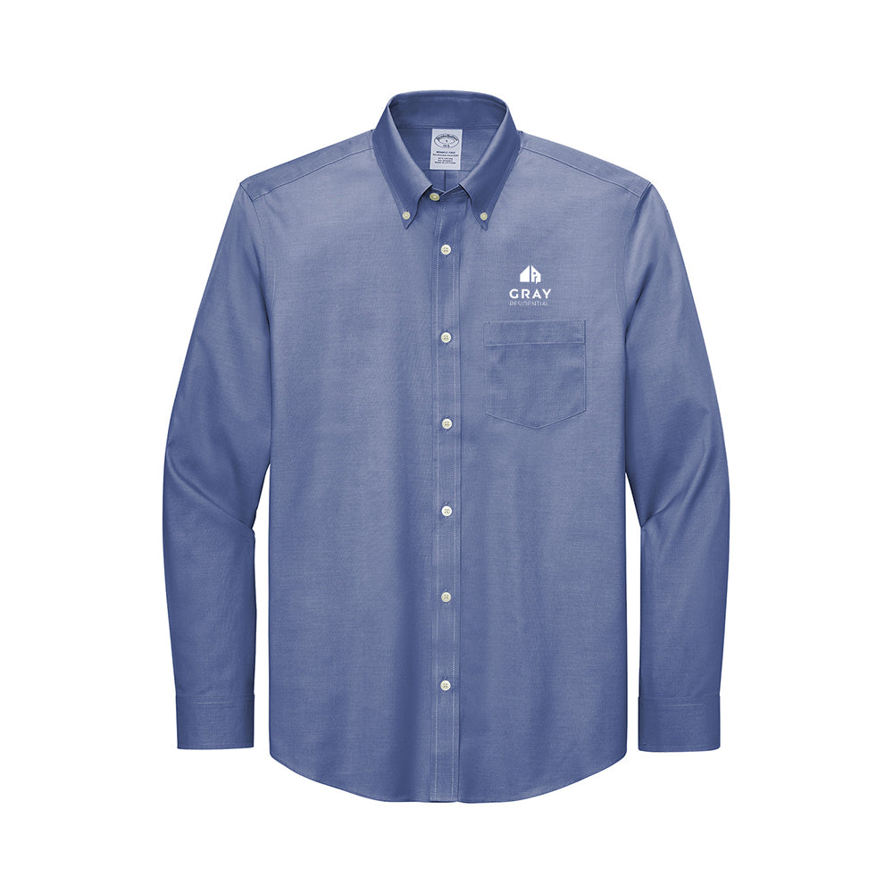 Brooks Brothers Wrinkle-Free Stretch Pinpoint Shirt