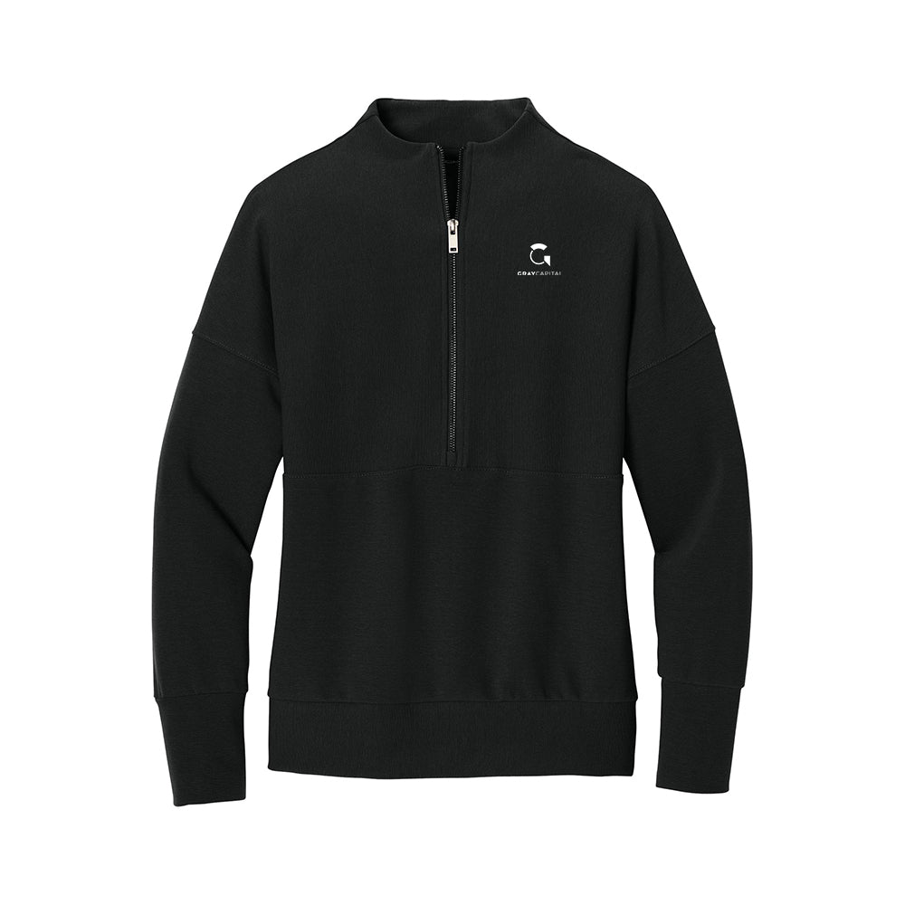 Mercer+Mettle Women's Linear Texture 1/4-Zip