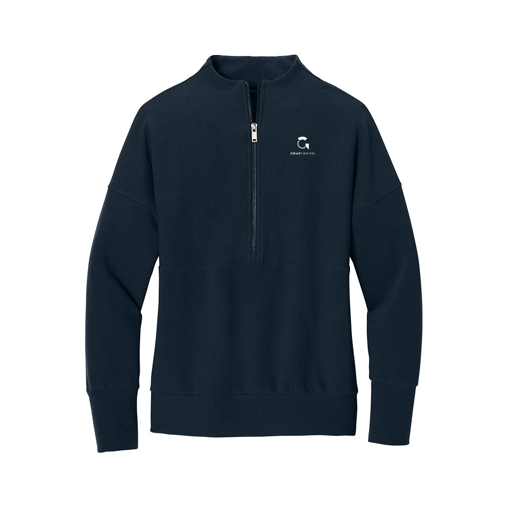 Mercer+Mettle Women's Linear Texture 1/4-Zip