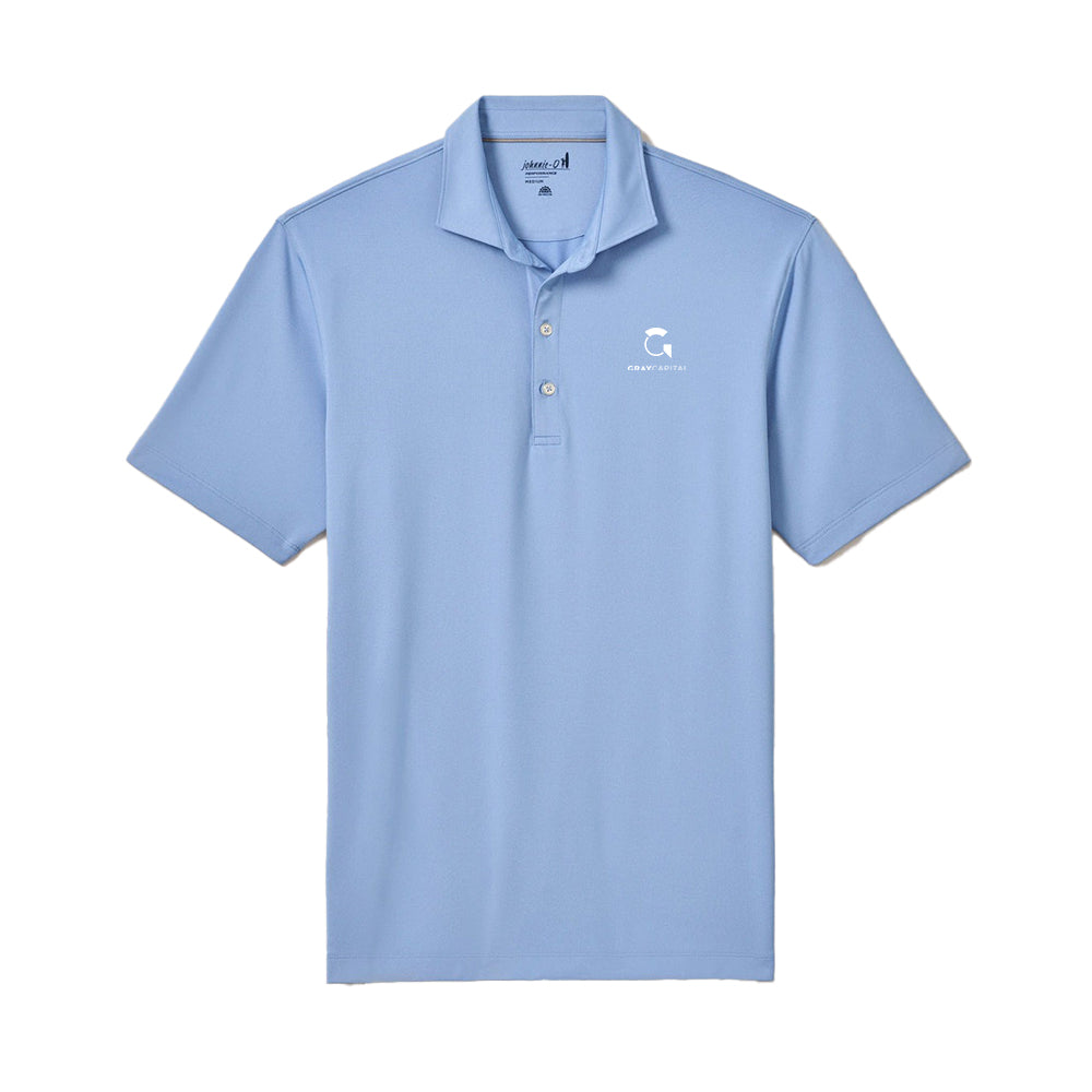 Johnnie-O Men's Prep-Formance Birdie Solid Jersey Polo