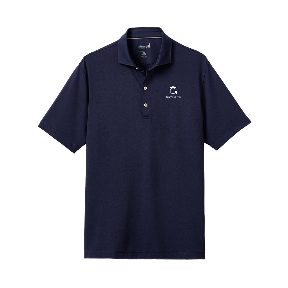 Johnnie-O Men's Prep-Formance Birdie Solid Jersey Polo