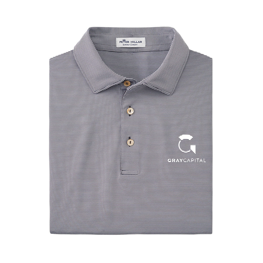 Peter Millar Men's Jubilee Striped Polo (Minimum Qty: 6)