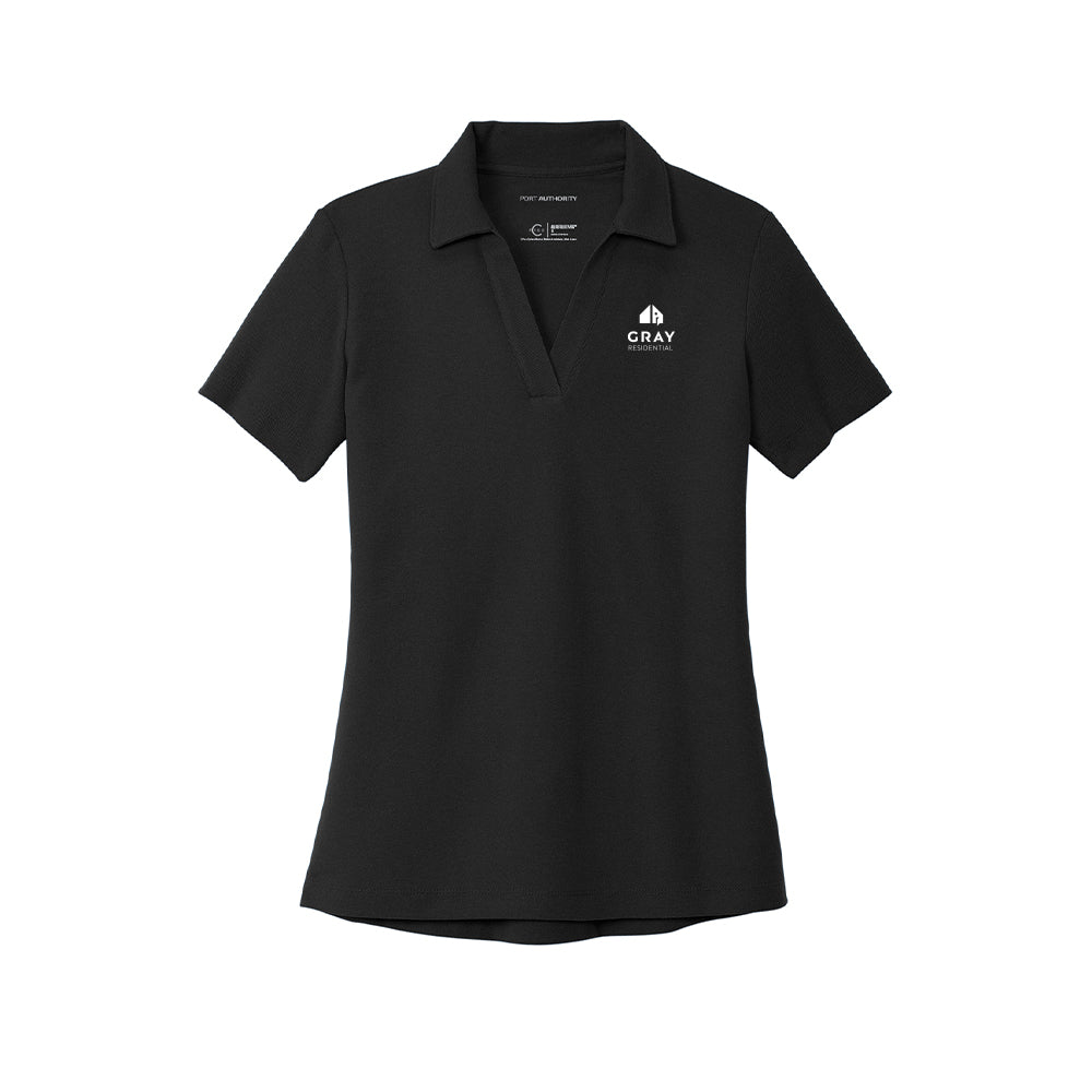 Port Authority Ladies C-FREE Cotton Blend Pique Polo