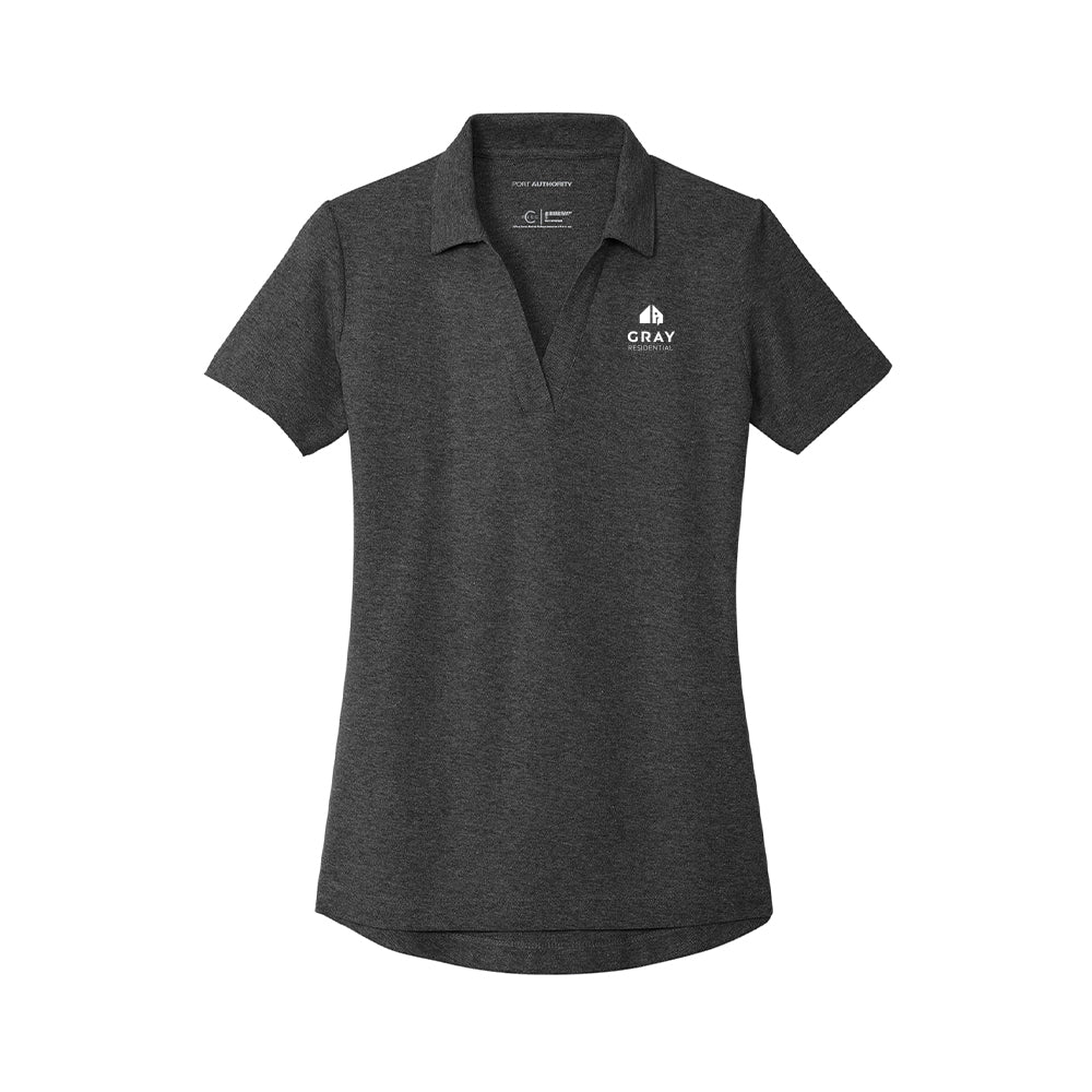 Port Authority Ladies C-FREE Cotton Blend Pique Polo