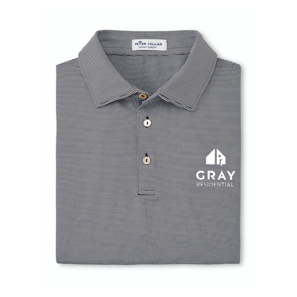 Peter Millar Men's Jubilee Striped Polo (Minimum Qty: 6)