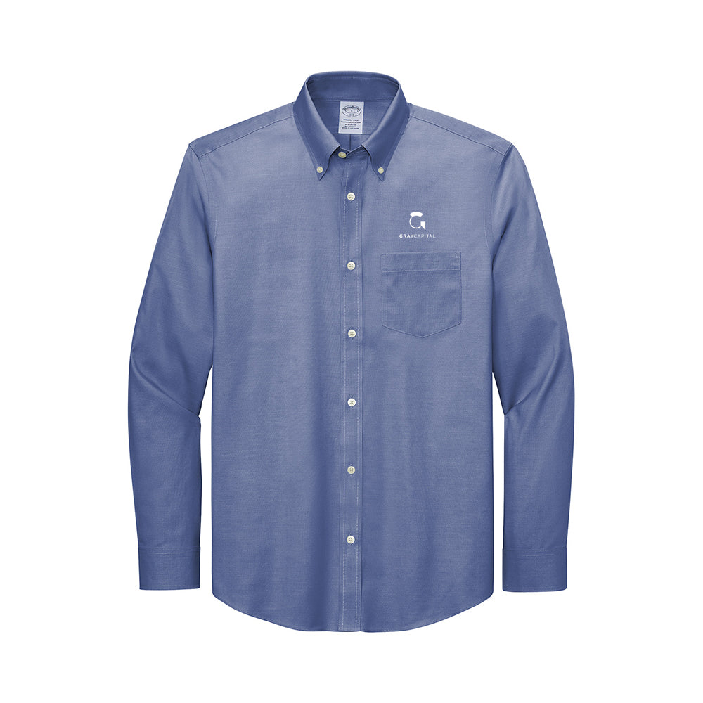 Brooks Brothers Wrinkle-Free Stretch Pinpoint Shirt