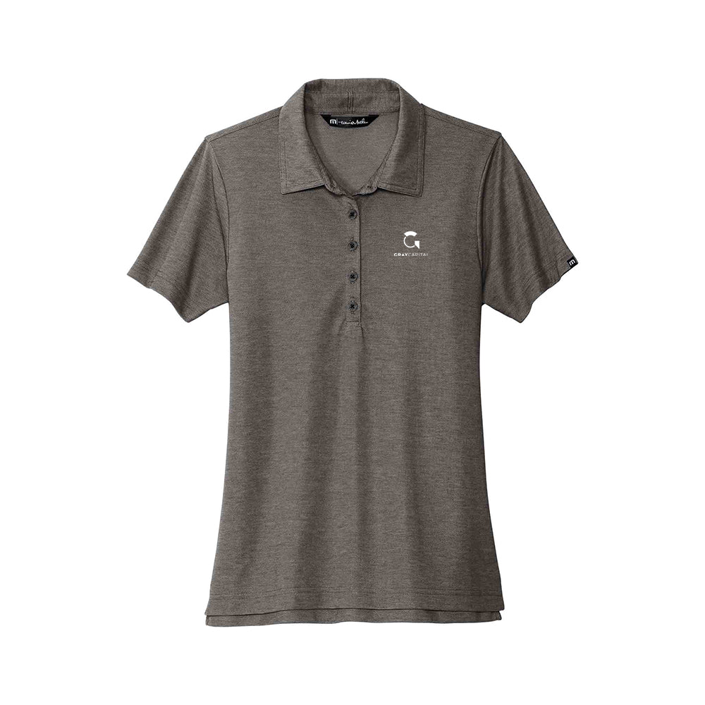 TravisMathew Women's Oceanside Heather Polo