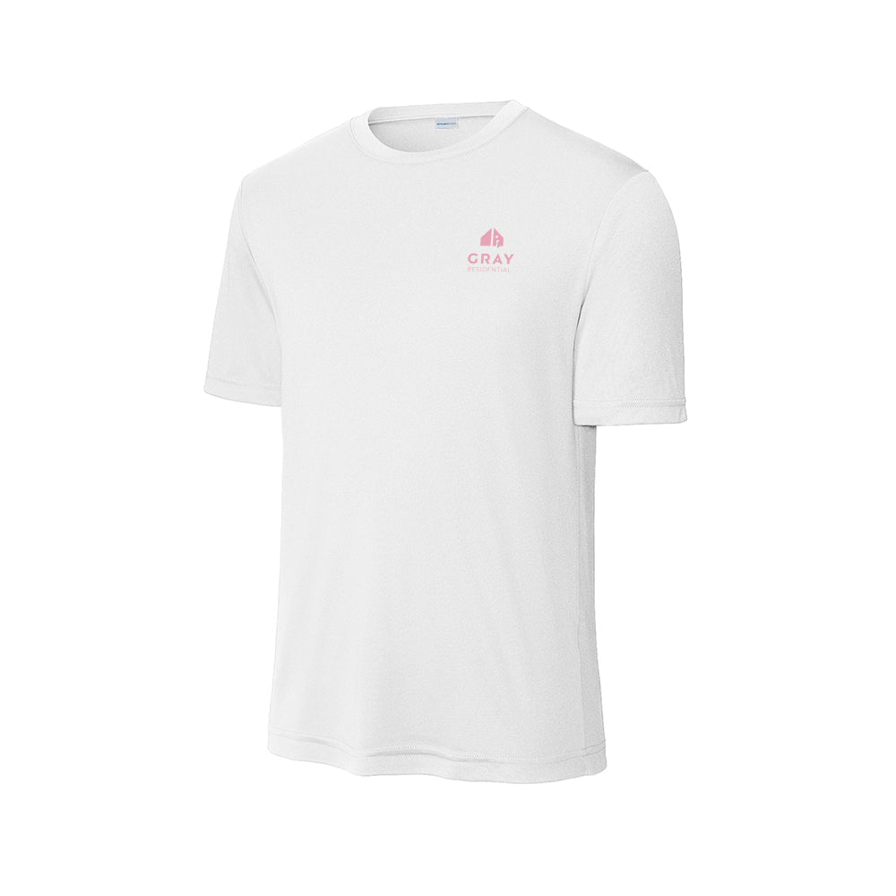 Sport-Tek PosiCharge Competitor Tee (Pink Logo)