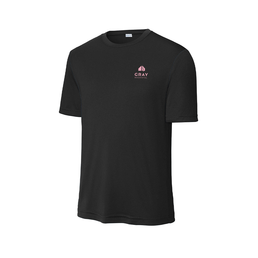 Sport-Tek PosiCharge Competitor Tee (Pink Logo)