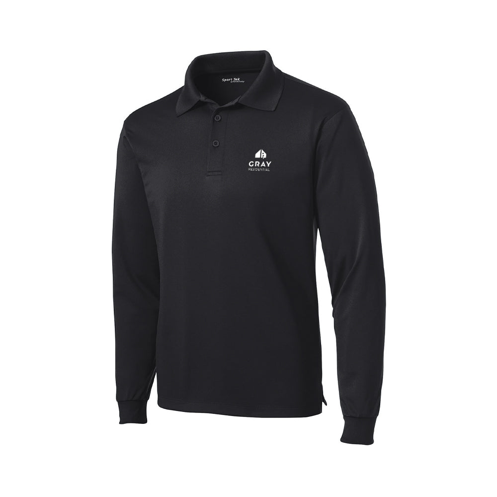 Sport-Tek Long Sleeve Micropique Sport-Wick Polo