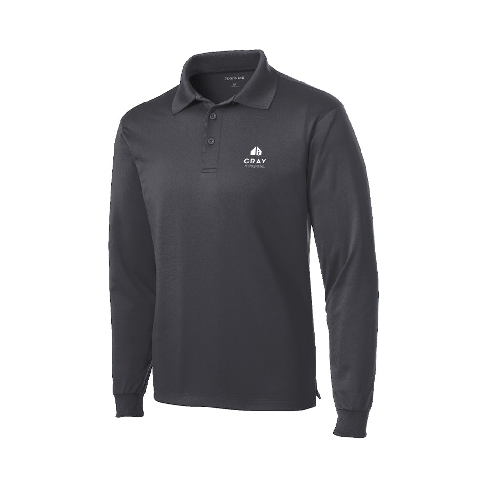 Sport-Tek Long Sleeve Micropique Sport-Wick Polo